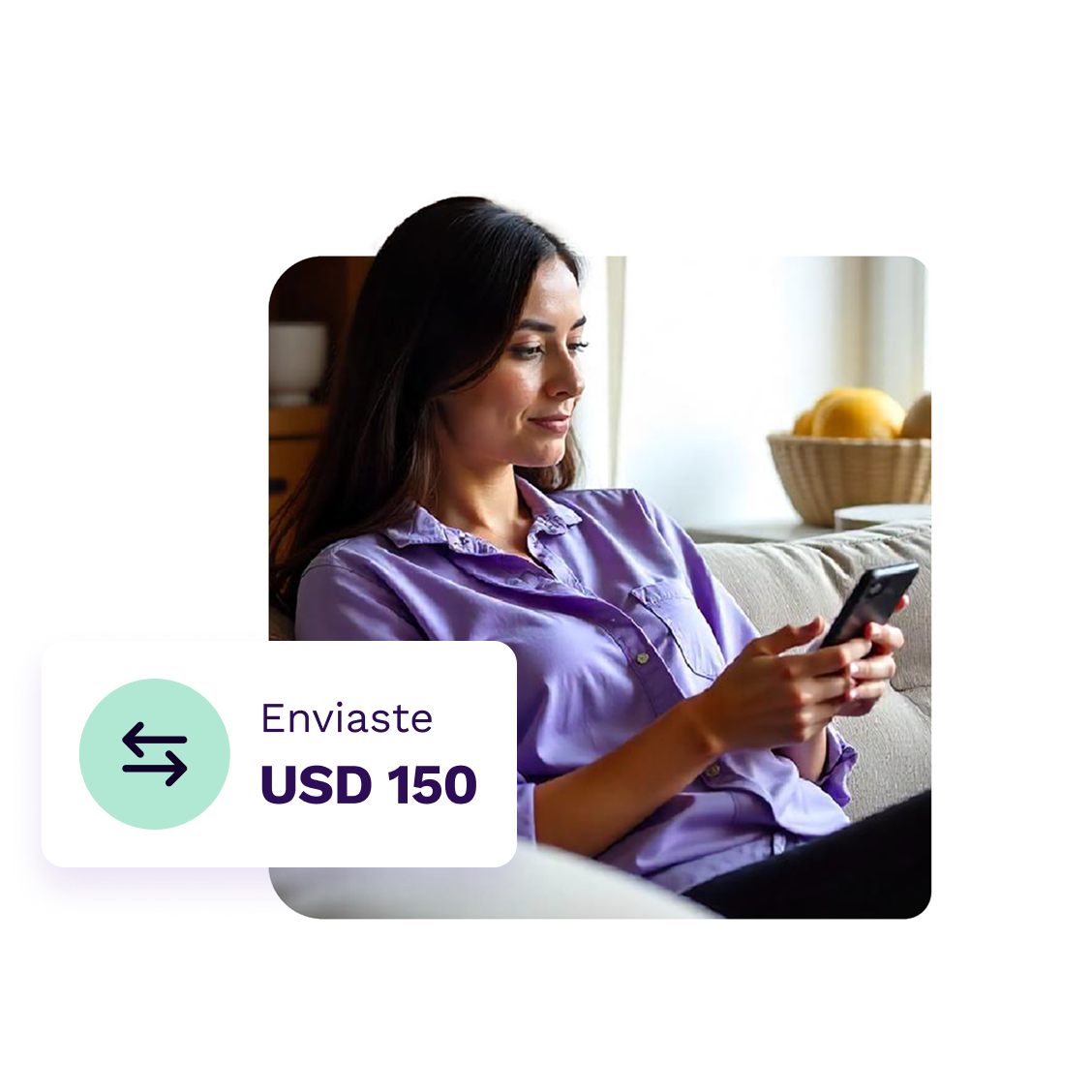 Envía dinero a más de 25 países